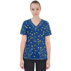 Women s V-Neck Scrub Top 