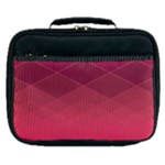 Hot Pink and Wine Color Diamonds Lunch Bag