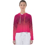 Hot Pink and Wine Color Diamonds Women s Slouchy Sweat