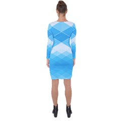 Asymmetric Cut-Out Shift Dress 