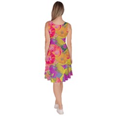 Knee Length Skater Dress With Pockets 