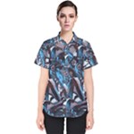 Marginata Flowers  Women s Short Sleeve Shirt