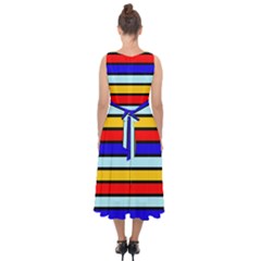 Midi Tie-Back Chiffon Dress 