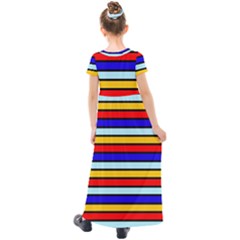 Kids  Short Sleeve Maxi Dress 