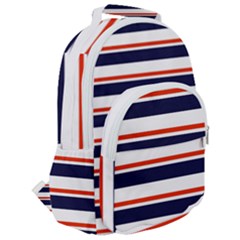 Rounded Multi Pocket Backpack 