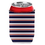 Red With Blue Stripes Can Holder