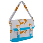 Flag of Anguilla, 1967-1969) Buckle Messenger Bag