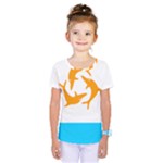 Flag of Anguilla, 1967-1969) Kids  One Piece Tee