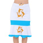 Flag of Anguilla, 1967-1969) Short Mermaid Skirt