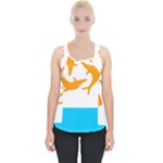 Flag of Anguilla, 1967-1969) Piece Up Tank Top