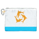 Flag of Anguilla, 1967-1969) Canvas Cosmetic Bag (XL)