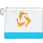 Flag of Anguilla, 1967-1969) Canvas Cosmetic Bag (XXXL)