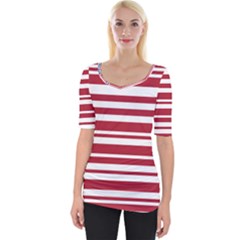 Wide Neckline T-Shirt 