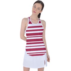 Racer Back Mesh Tank Top 