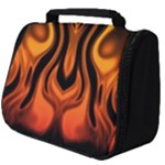 Fire and Flames Pattern Full Print Travel Pouch (Big)