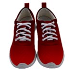 Scarlet Red Ombre Gradient Athletic Shoes