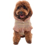 Boho Soft Peach Pattern Dog Coat