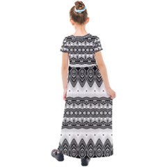 Kids  Short Sleeve Maxi Dress 