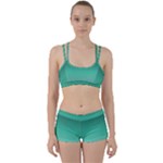 Biscay Green Gradient Ombre Perfect Fit Gym Set