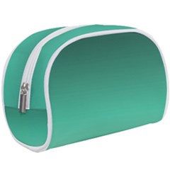 Biscay Green Gradient Ombre Makeup Case (Large) from ArtsNow.com