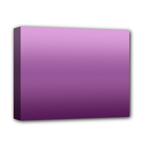 Purple Gradient Ombre Deluxe Canvas 14  x 11  (Stretched) from ArtsNow.com