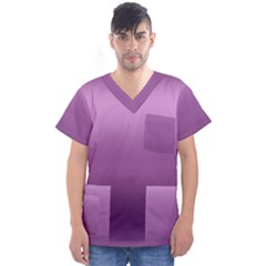 Men s V-Neck Scrub Top 