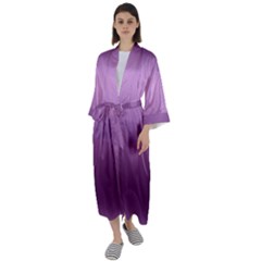 Maxi Satin Kimono 