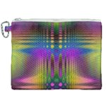 Abstract Psychedelic Pattern Canvas Cosmetic Bag (XXL)