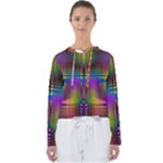 Abstract Psychedelic Pattern Women s Slouchy Sweat
