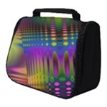 Abstract Psychedelic Pattern Full Print Travel Pouch (Small)