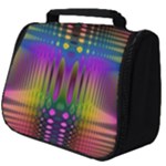 Abstract Psychedelic Pattern Full Print Travel Pouch (Big)