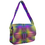 Abstract Psychedelic Pattern Courier Bag