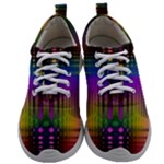 Abstract Psychedelic Pattern Mens Athletic Shoes