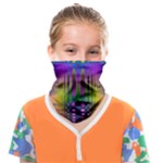 Abstract Psychedelic Pattern Face Covering Bandana (Kids)