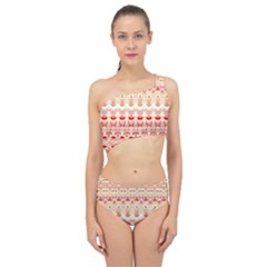 Spliced Up Two Piece Swimsuit 