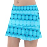 Boho Aqua Blue Tennis Skorts