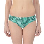 Biscay Green Swirls Hipster Bikini Bottoms