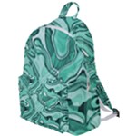 Biscay Green Swirls The Plain Backpack