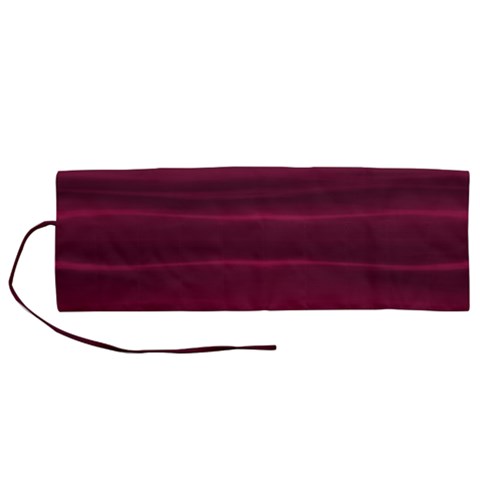 Dark Rose Pink Ombre  Roll Up Canvas Pencil Holder (M) from ArtsNow.com