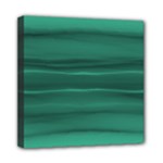 Biscay Green Ombre Mini Canvas 8  x 8  (Stretched)