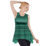 Biscay Green Ombre Side Drop Tank Tunic