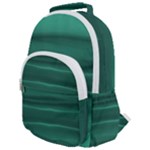 Biscay Green Ombre Rounded Multi Pocket Backpack