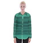 Biscay Green Ombre Womens Long Sleeve Shirt