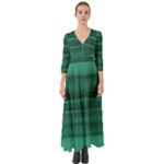 Biscay Green Ombre Button Up Boho Maxi Dress