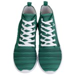 Biscay Green Ombre Men s Lightweight High Top Sneakers