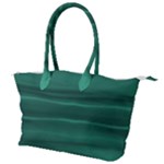 Biscay Green Ombre Canvas Shoulder Bag