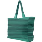 Biscay Green Ombre Simple Shoulder Bag