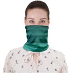 Biscay Green Ombre Face Covering Bandana (Adult)