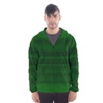 Emerald Green Ombre Men s Hooded Windbreaker