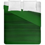 Emerald Green Ombre Duvet Cover Double Side (California King Size)